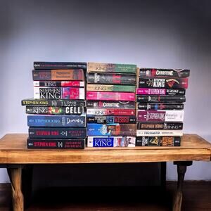 STEPHEN KING Books HUGE LOT of 26 Horror Novels Paperback Some Vintage